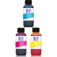 OCP Deskjet 1000 Yazıcı Uyumlu Kartuş Mürekkebi 100ml OCP Set-3 Renk