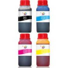 Qc Brother DCP-J105 Yazıcı Uyumlu Kartuş Mürekkebi PRO 250ml PRO Set-4 Renk