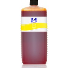 OCP HP Deskjet 1510 Yazıcı Uyumlu Kartuş Mürekkebi 1000ml Y Dye-Sarı