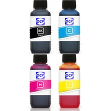 OCP HP Deskjet D1530 Yazıcı Uyumlu Kartuş Mürekkebi 100ml OCP Set-4 Renk