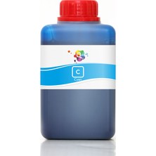 Qc Stylus C66 Photo Edition Yazıcı Uyumlu Kartuş Mürekkebi PRO 500ml C Pigment-Mavi