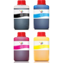 Qc Epson Stylus DX4450 Yazıcı Uyumlu Kartuş Mürekkebi PRO 500ml PRO Set-4 Renk