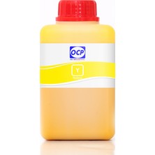 OCP Epson Stylus SX235W Yazıcı Uyumlu Kartuş Mürekkebi 500ml Y Pigment-Sarı