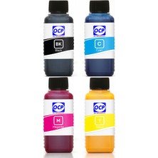 OCP Epson Stylus SX235W Yazıcı Uyumlu Kartuş Mürekkebi 100ml OCP Set-4 Renk