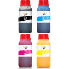 Qc Stylus T20 Yazıcı Uyumlu Kartuş Mürekkebi PRO 250ml PRO Set-4 Renk