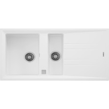 Teka Stone 60 B-TG Tegranite Evye Beyaz