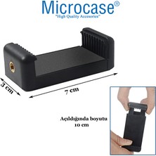 Microcase Tripod - Monopod Için Telefon Tutucu Başlık 10 cm - AL2631