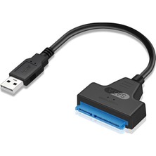 Microcase USB 2.0 To 2.5 Inç Sata HDD SSD Çevirici Veri Aktarma Kurtarma Kablosu - AL2624