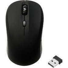 Wozlo WZ-2818 Wireless 1600 Dpı Kablosuz Optik Mouse Rubber Kaplama - Siyah