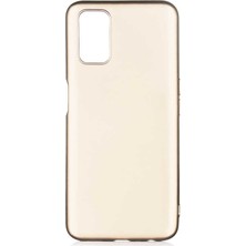 Case 4U Oppo A92 Kılıf Klasik Mat Renkli Yumuşak Premier Silikon Gold