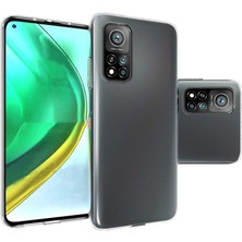 Case 4U Xiaomi Mi 10T Pro 5G Kılıf A+ Şeffaf Lüx Süper Yumuşak 0.3mm Ince Slim Silikon Şeffaf