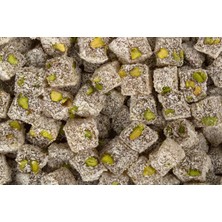 Kardeşler Kuruyemiş Çifte Kavrulmuş Antep Fıstıklı Kuş Lokum (Mini) 500 gr