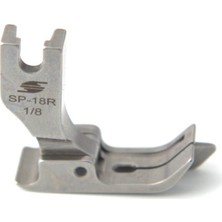 Hard Steel Düz Makine Çimalı Sağ Ayak / SP18R 1/8