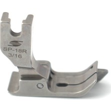 Hard Steel Düz Makine Çimalı Sağ Ayak / SP18R 3/16