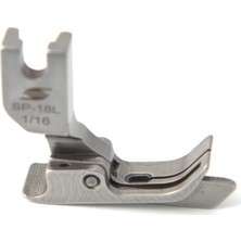 Hard Steel Düz Makine Çimalı Sol Ayak / SP18L 1/16