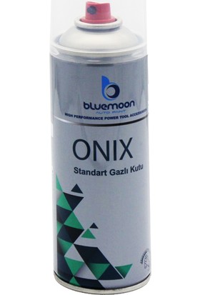 Bluemoon Onix Standart Boş Gazlı Kutu Renksiz