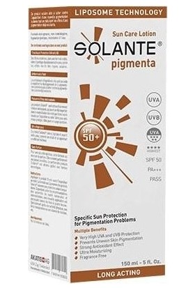 Solante Pigmenta Lotion Spf 50+ 150 ml
