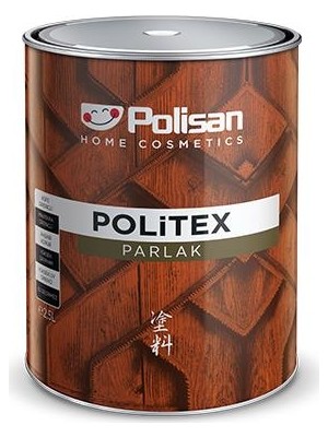 Polisan Politex Lüx Vernik Ahşap Koruyucu Parlak Doğal Bambu 2,5lt