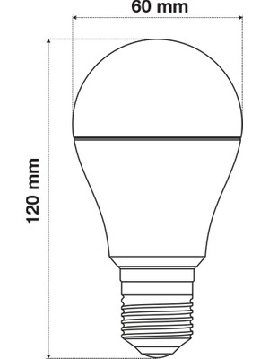 Wondeks 9+2W Çift Renkli LED Ampul (Beyaz - Kırmızı)