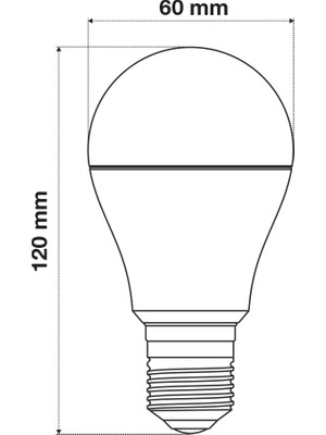 Wondeks 12W LED Ampul (Beyaz)