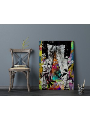 Bk Gift Ok Bye Tasarımlı Kanvas Tablo 70X100CM-1