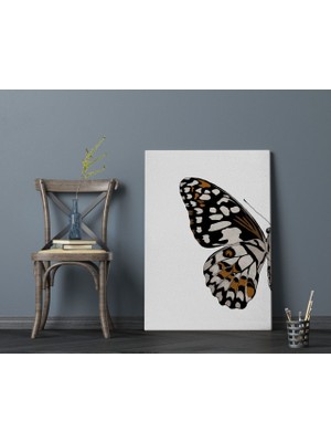 Bk Gift Butterfly Tasarımlı Kanvas Tablo 70X100CM-1