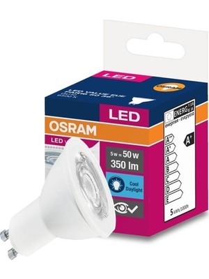 Osram Ledvalue 5W (50W) LED Spot Ampul GU10 Gün Işığı 4000K