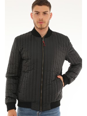 Dewberry M8643 Dewberry Erkek Mont-Siyah
