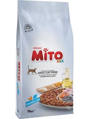 Mito Mix Yetişkin Kedi Maması 15 kg 