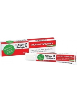 Pelikan Peligom Sıvı Yapıştırıcı 20 gr Solventsiz x 2