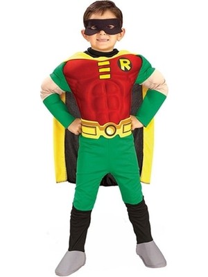 Bkmc Teen Titan Robin Kostümü Kaslı