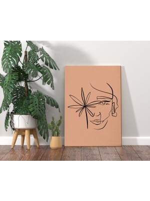 Bk Gift Minimalist Art Tasarımlı Kanvas Tablo 70X100CM-5