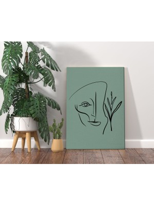 Bk Gift Minimalist Art Tasarımlı Kanvas Tablo 70X100CM-3