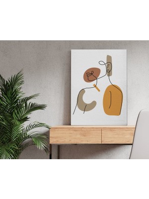 Bk Gift Color And Human Tasarımlı Kanvas Tablo 50X70CM-2