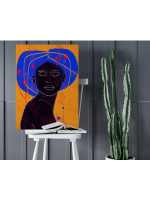 Bk Gift Womanly Tasarımlı Kanvas Tablo 50X70CM-1