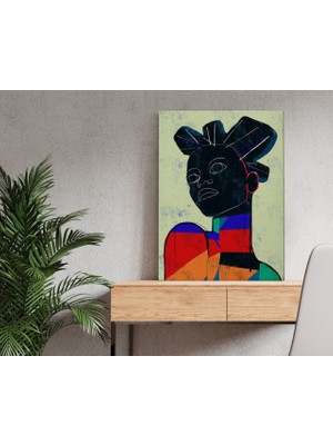 Bk Gift Color Of Woman Tasarımlı Kanvas Tablo 50X70CM-1