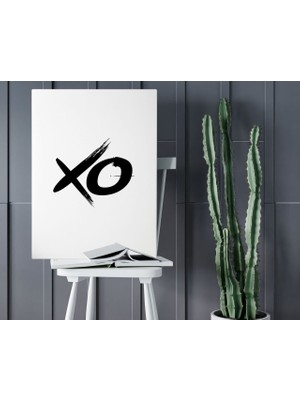 Bk Gift Xo Tasarımlı Kanvas Tablo 50X70CM-1