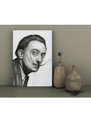 Bk Gift Salvador Dali Tasarımlı Kanvas Tablo 30X50CM-1