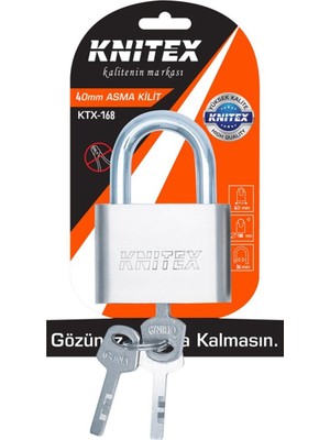 Knitex 40 mm Asma Kilit KTX-168