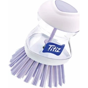 Gri Deterjan Hazneli Kolay Bulaşık Yıkama Fırçası