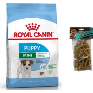 Royal Canın Pupy Mini 4 kg Yavru Köpek Maması + Doglife Natural Pres Kemik 25'li