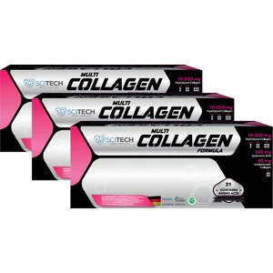 Multi Collagen Formula  ve Vitamin Takviyesi 11,2 gr x 30 Saşe 3 Adet