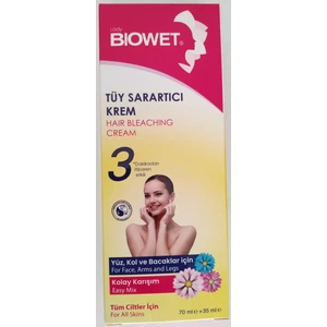 Bıowet Tüy Sarartıcı Krem 70+35 ml Tüm Cilt