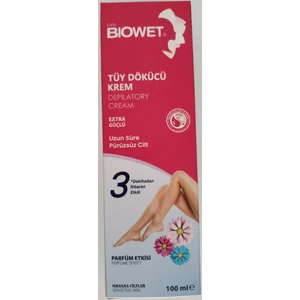 Bıowet Tüy Dökücü Krem 100 ml Hassas Cilt