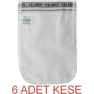 Hamam 6'lı Ince Kelebek Kese & Banyo Kesesi