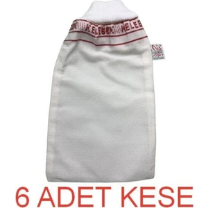 Hamam 6'lı Kelebek Kese Orta Sert & Banyo Kesesi