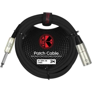 Kırlın MP-481PR-3MBK 6.35 Mm. Mono (Erkek) - Xlr (Erkek) (3 Metre)