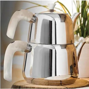 PRL-4684 Pearl Inci Saplı Orta Boy Çaydanlık