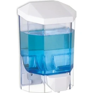 Plastik Şeffaf Sıvı Sabunluk 500 ml