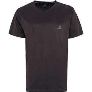 CT104 Basic V Neck T-Shır Siyah Erkek T-Shirt